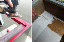 Möbel für einen neuen Anstrich vorbereiten