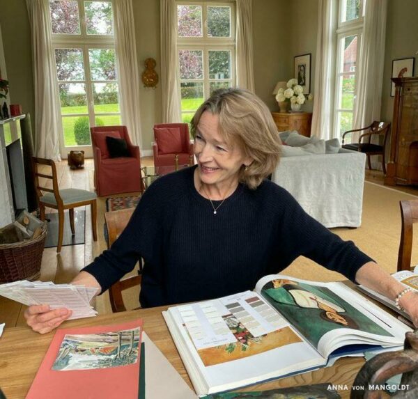 Christina von Mangoldt lässt sich von Kunstwerken inspirieren