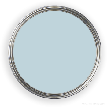 Farbtopf von oben graublau Niagara 55