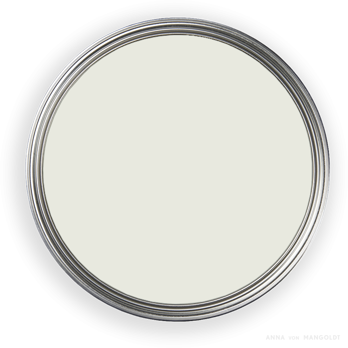 Farbtopf von oben helles Graugrün Yoga 165