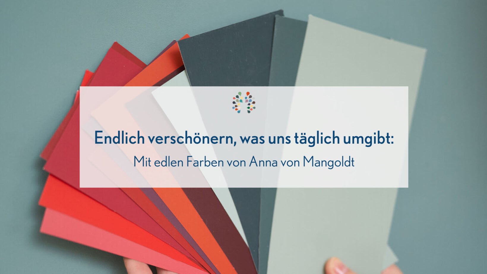 Anna von Mangoldt Farbkarten, hochwertige Kreidefarben