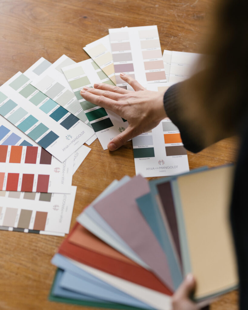 Einfach den richtigen Farbton finden - Farbkartenset