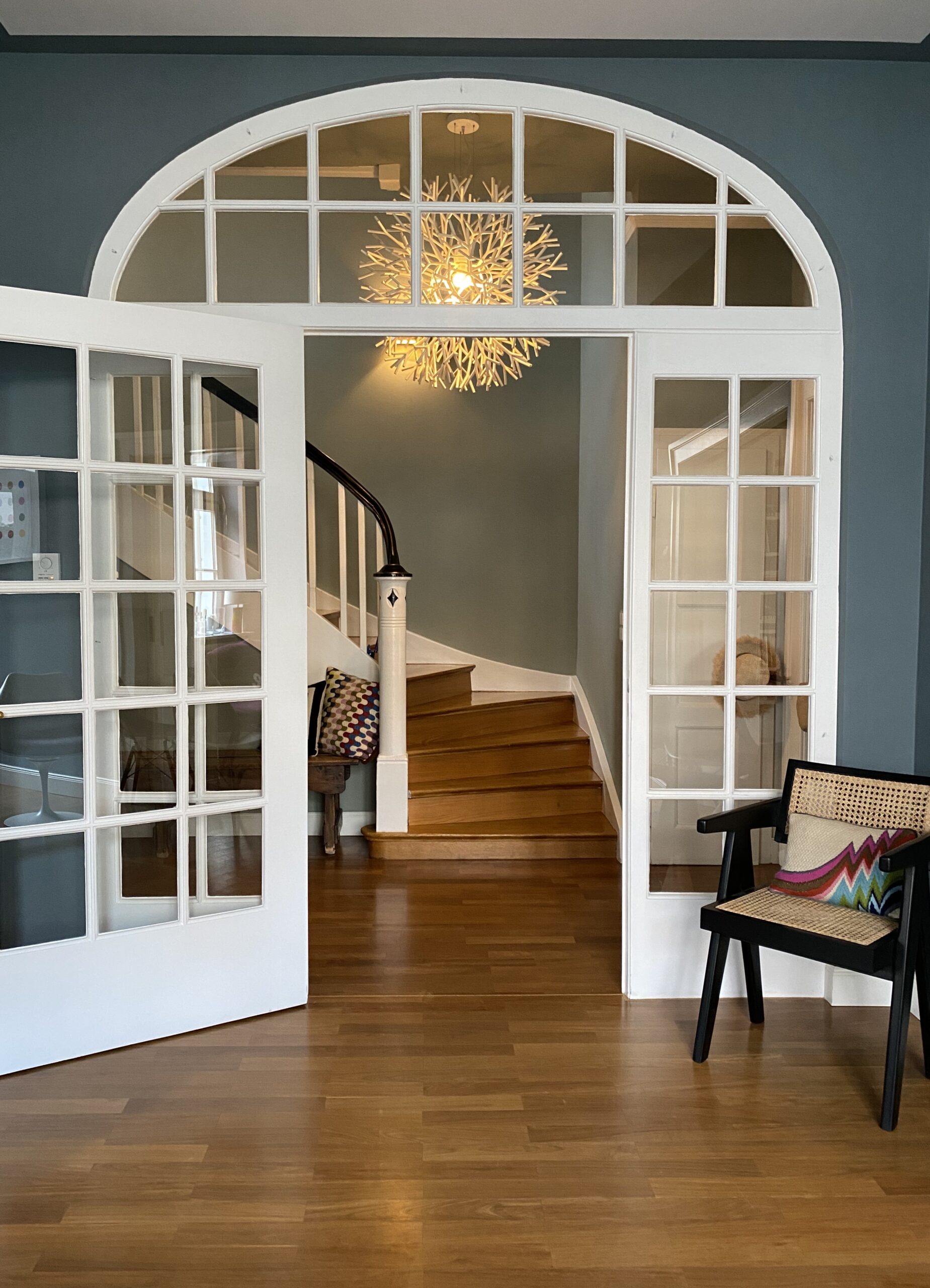 Wohnzimmer mit Glambecksee