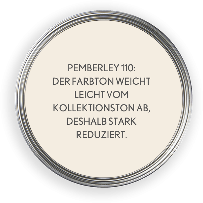 Pemberley 110 - SALE - Resistfarbe - 2,5 Liter
