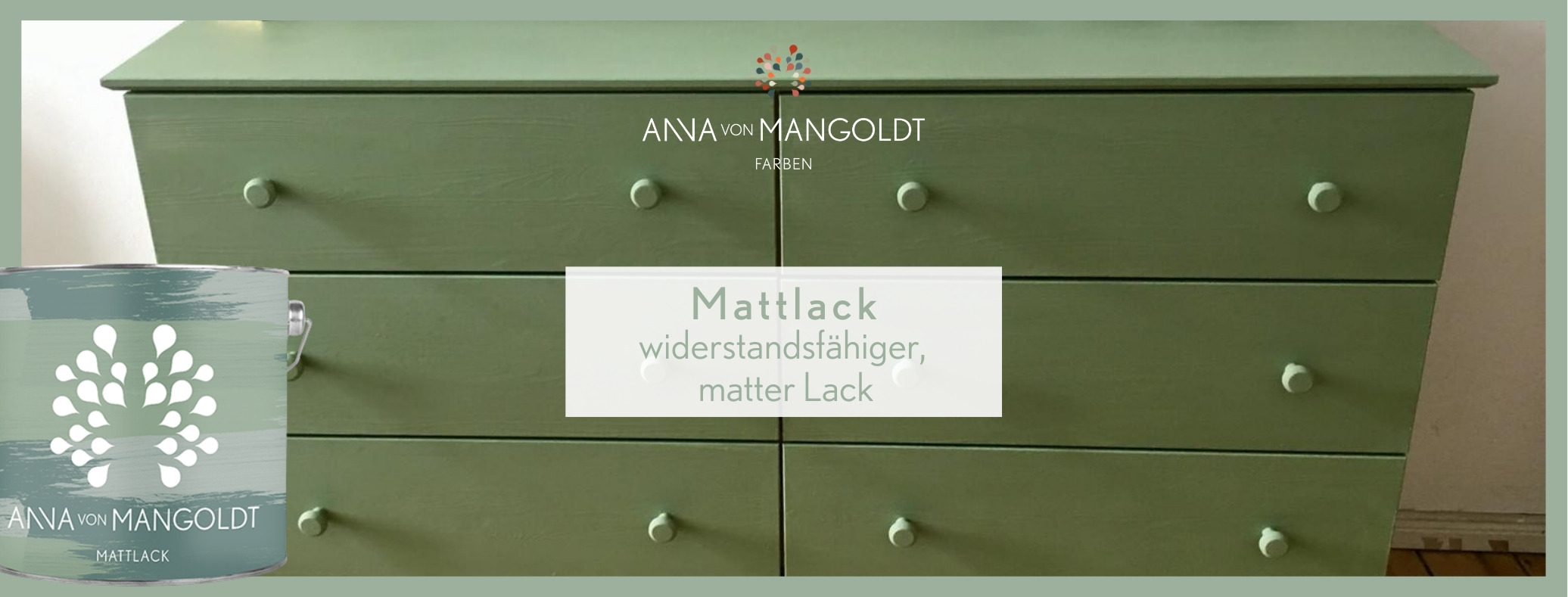 matter, widerstandsfähiger Möbellack - Mattlack