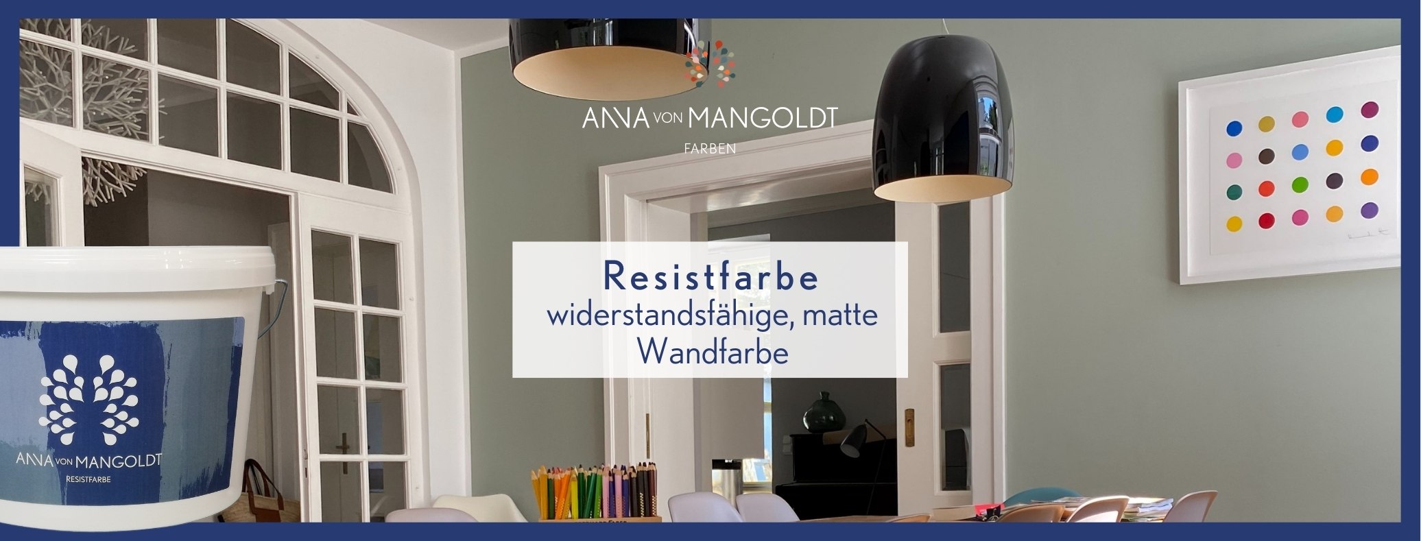 widerstandsfähige Wandfarbe - Resistfarbe