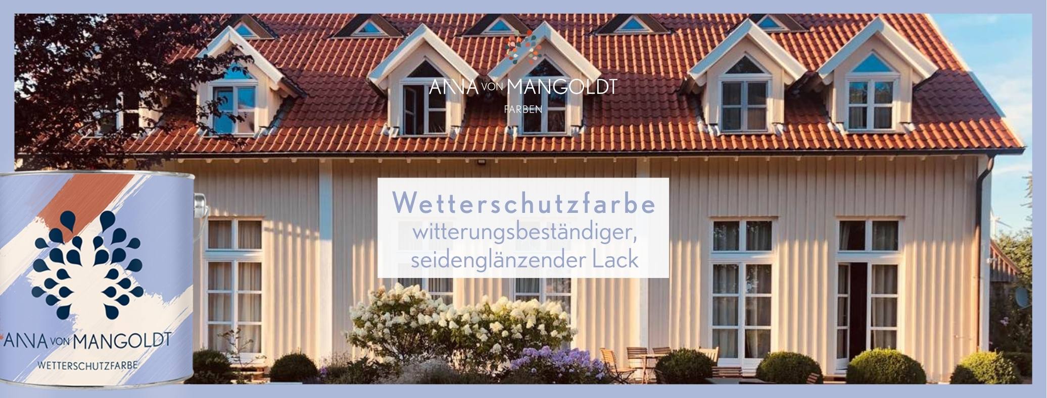 wetterbeständiger Lack - Wetterschutzfarbe