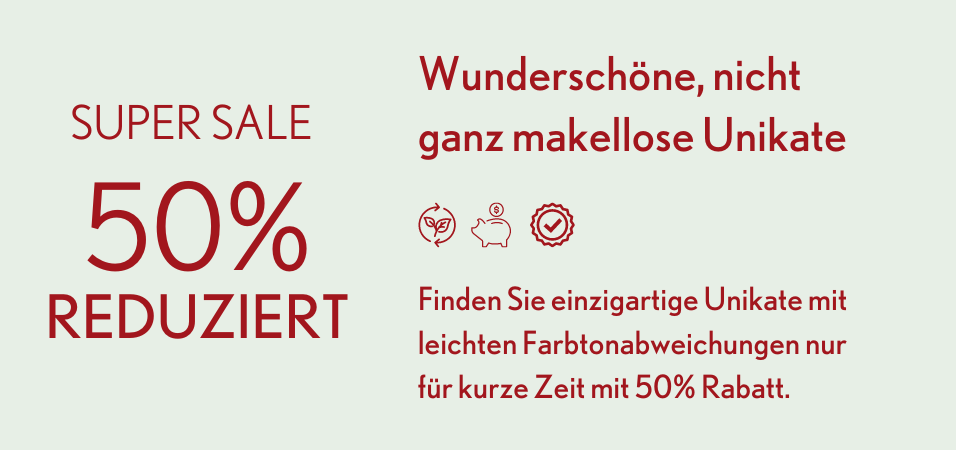 Sale Banner 50 % Rabatt