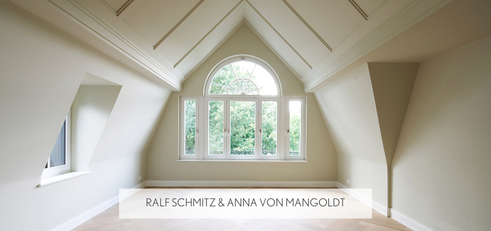 Gestrichenes Altbau-Wohnzimmer